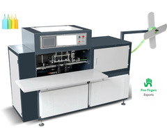 Automatic Face Mask Making Machine | Non Woven Box Bag Making Machine Manufacturers in India - Image 1/3