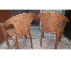 For SALE Nilkamal CHR 2060 Mid Back Chair With Arm - Pear Wood ( 4 PIECES ) - Image 3/5