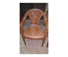 For SALE Nilkamal CHR 2060 Mid Back Chair With Arm - Pear Wood ( 4 PIECES ) - Image 5/5
