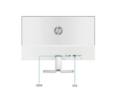 HP 24 inch Ultra-Slim Full HD Computer Monitor - Image 2/4