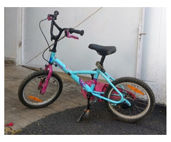 Decathlon Kids Cycle (Pink and blue) for age 3-6 - Image 1/2