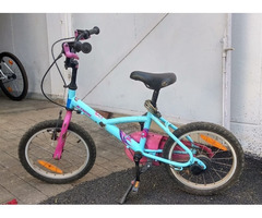 Decathlon Kids Cycle (Pink and blue) for age 3-6 - Image 2/2