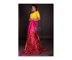 Shop from a variety of Pure Matka Silk Sarees online - Image 3/3