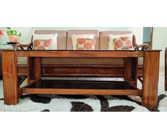 Orginal sheesham wood, 3+2 sofa set for sale. - Image 1/3