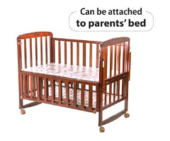 Luvlap baby wooden crib large for sale(2.6 years old) - Image 4/10