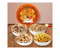 Send Rakhi with Dry Fruits Online to United Kingdom at Low Cost-Express Delivery - Image 2/4