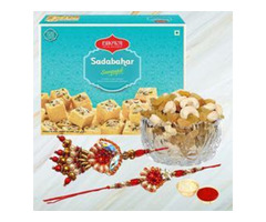 Send Rakhi with Dry Fruits Online to United Kingdom at Low Cost-Express Delivery - Image 3/4