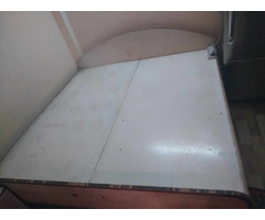 Good condition double bed with mattress. - Image 2/4