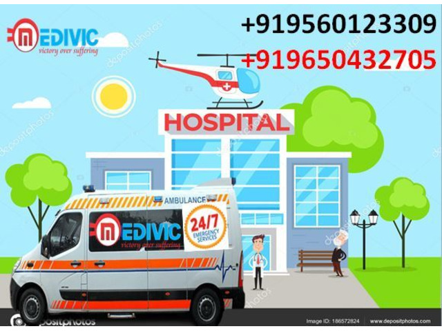 Hire Modern and Best Ambulance Service in Ranchi by Medivic - 1/1