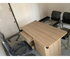 OFFICE TABLE AND CHAIRS FOR SALE - Image 2/3