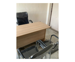 OFFICE TABLE AND CHAIRS FOR SALE - Image 3/3