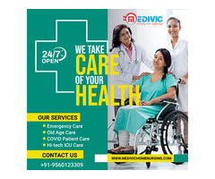 Acquire Medivic Home Nursing Service in Patna with Versed Medical Crew - 1