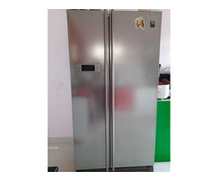 samsung rs21hstpn1 600 ltr side by side refrigerator