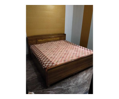 Double bed with Mattress - Image 1/2