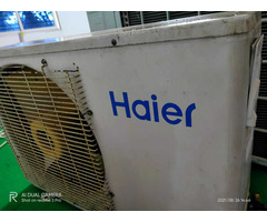 HAIER  - 1.5 TON AIR CONDITIONER(GENTLY USED) WITH GOOD CONDITION - 3