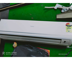 HAIER  - 1.5 TON AIR CONDITIONER(GENTLY USED) WITH GOOD CONDITION - 4