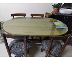 Dinning table made up of shagun wood - Image 4/8