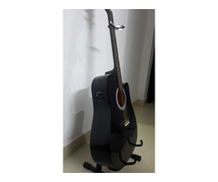 Fender SA105CE Electro Acoustic Guitar Bundle with Gigbag - Image 4/9