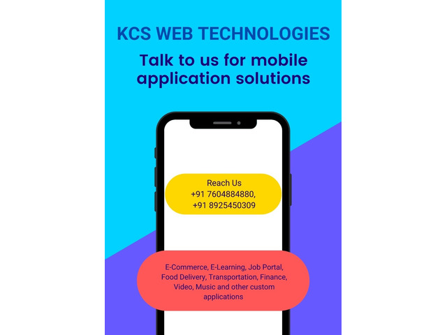 Mobile Applications from KCS Web Technologies - 1/1