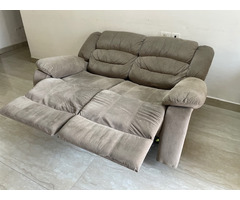 Rhea Fabric Recliner Two Seater - Image 1/3