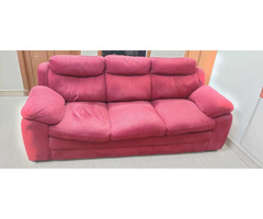 Fabric finish 3 seater sofa for sale!! - Image 3/4