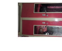 Pink Metal Almirah with double door - Image 2/4
