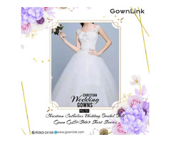 Best Christian Wedding Gowns | Christian Wedding Gowns in India Online | Gownlink - Image 9/10