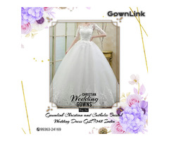 Best Christian Wedding Gowns | Christian Wedding Gowns in India Online | Gownlink - Image 10/10