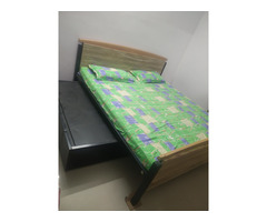 Godrej interio Queen size double bed with 2 storages - Image 2/2