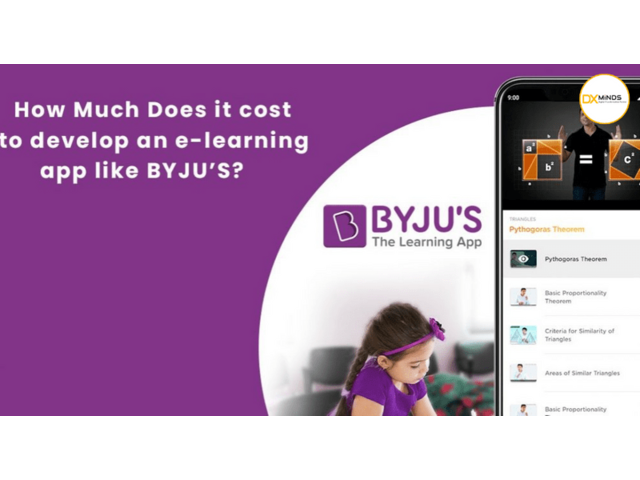 Cost Of Mobile App Like Byju's | DxMinds Bangalore - Buy Sell Used ...