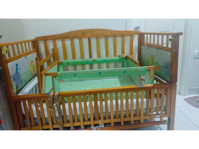 2 in 1 Baby cot and Cradle (New born - 5 yrs) - 2/3