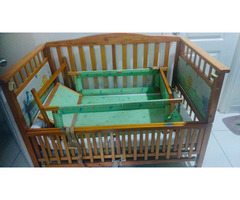 2 in 1 Baby cot and Cradle (New born - 5 yrs) - Image 3/3