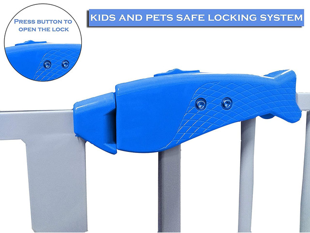Baby Safety Gate Suitable for Door Bar, Dog Safety Gate - 4/6