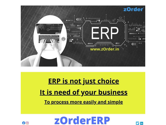 ERP software solution for managing business perfectly. - 1/1