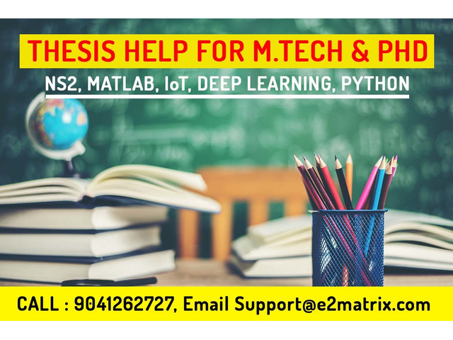 Thesis Help in NS2, WSN, MANET, VANET for Masters (M.Tech) and PhD Students - 2/2