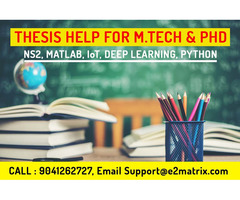 Thesis Help in NS2, WSN, MANET, VANET for Masters (M.Tech) and PhD Students - Image 2/2