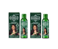 Buy Keshmax Ayurvedic Hair Oil (Pack of 2) - Image 2/5
