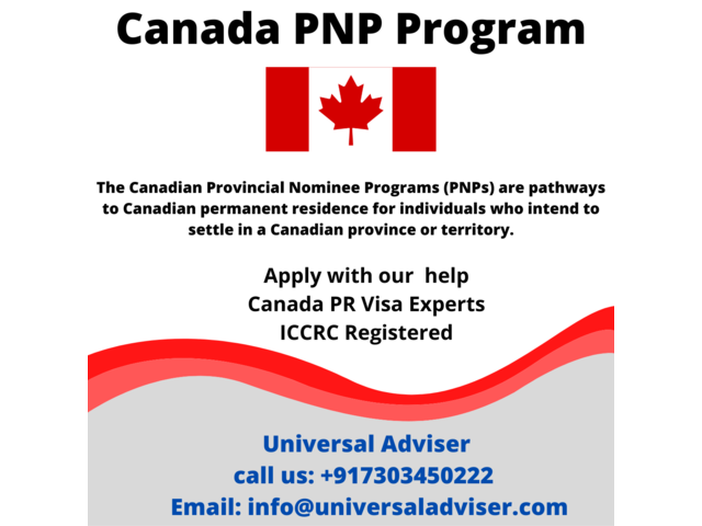 Apply for Canada PNP Visa | Best PR Visa Consultants in India - 2/3