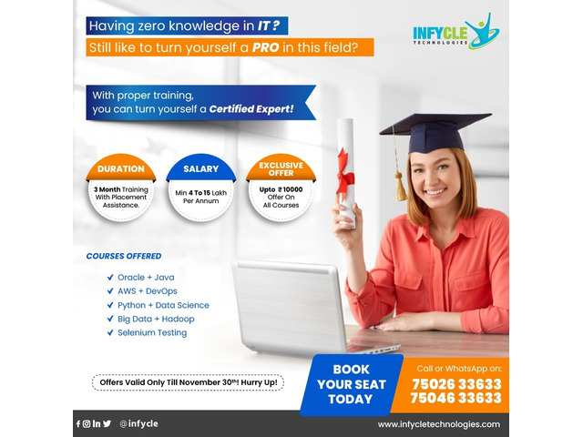Oracle Course in Chennai | Infycle Technologies - 5/5