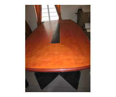 Wooden Conference Table - Image 2/4