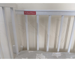 fisher price baby cot with mattress for Rs. 7000 - Image 3/4