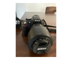The classic NIKON DSLR D5200 with normal + zoom lens - Image 1/5