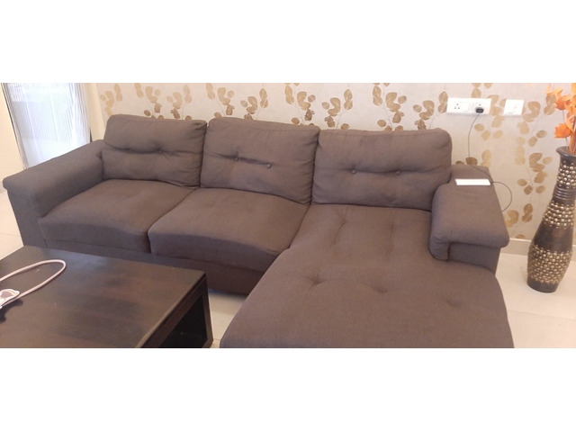 L shaped sofa for sale at 30k - 1/4
