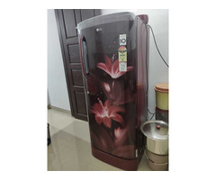 LG Refrigerator 235 Ltr, 4 star rating, fast ice technology, 10 month old Only - Image 1/4