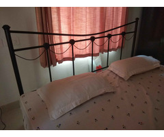 Wrought Iron Cot with Matress for sale - Image 4/5