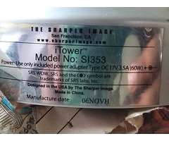 Sharper Image iTower Speaker System Model SI353 - Image 8/8