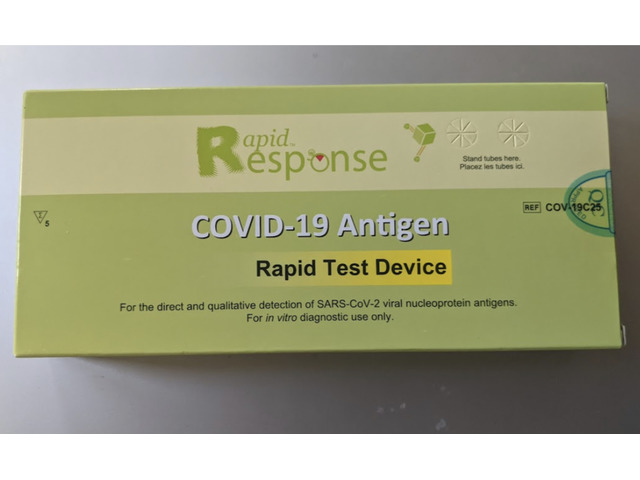 Rapid Antigen test kits COVID-19 - 1/1
