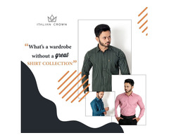 Branded Shirts: Buy Latest Collection Of Men's Shirts Online - Image 2/2