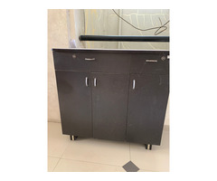 Shoe rack 3 doors for sell in Wakad - Image 1/2