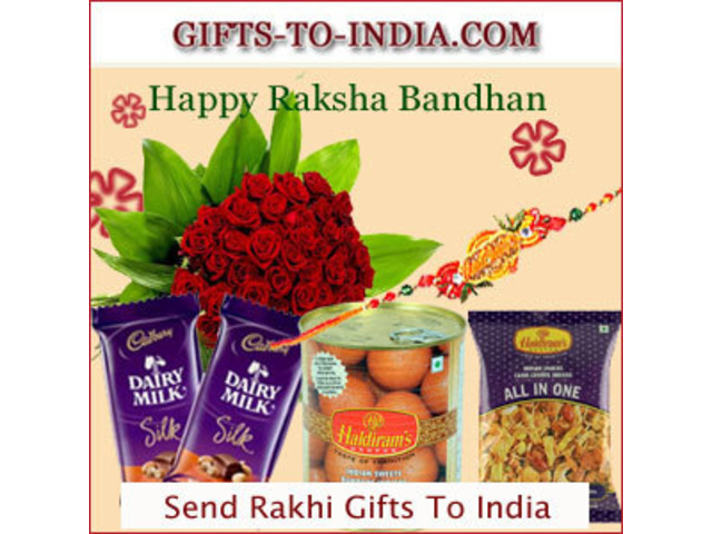 Online Delivery of Rakhi Gifts with Same Day Delivery to India - 1/1